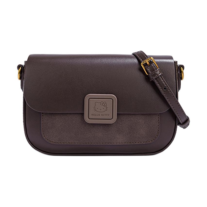 

Сумка через плечо из искусственной кожи Sanrio, коричневый