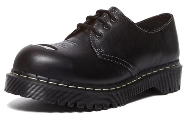 Кроссовки 1461 bex exposed steel toe oxford shoes 'black' Dr. Martens, черный — фото 3