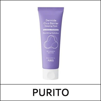 

Ночная маска Dermid Cica Barrier, 80 мл, сладкая корейская косметика, Purito