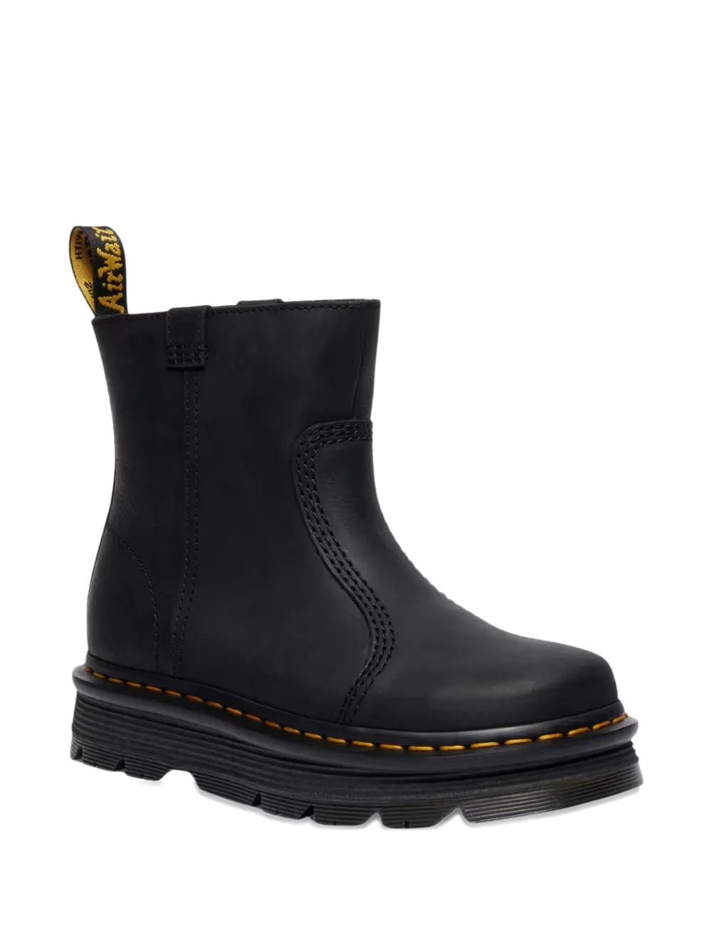 Кожаные ботинки Zebzag Rigger без застежек Dr. Martens, черный — фото 3