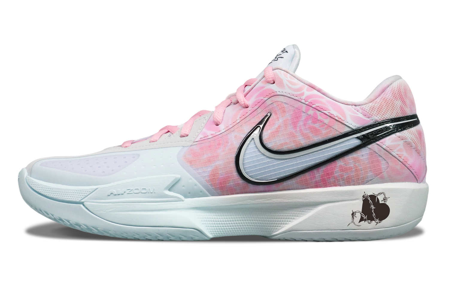 

Nike GT Cut Кросс устойчивые к истиранию низкие баскетбольные кроссовки мужские розовые, цвет Pink