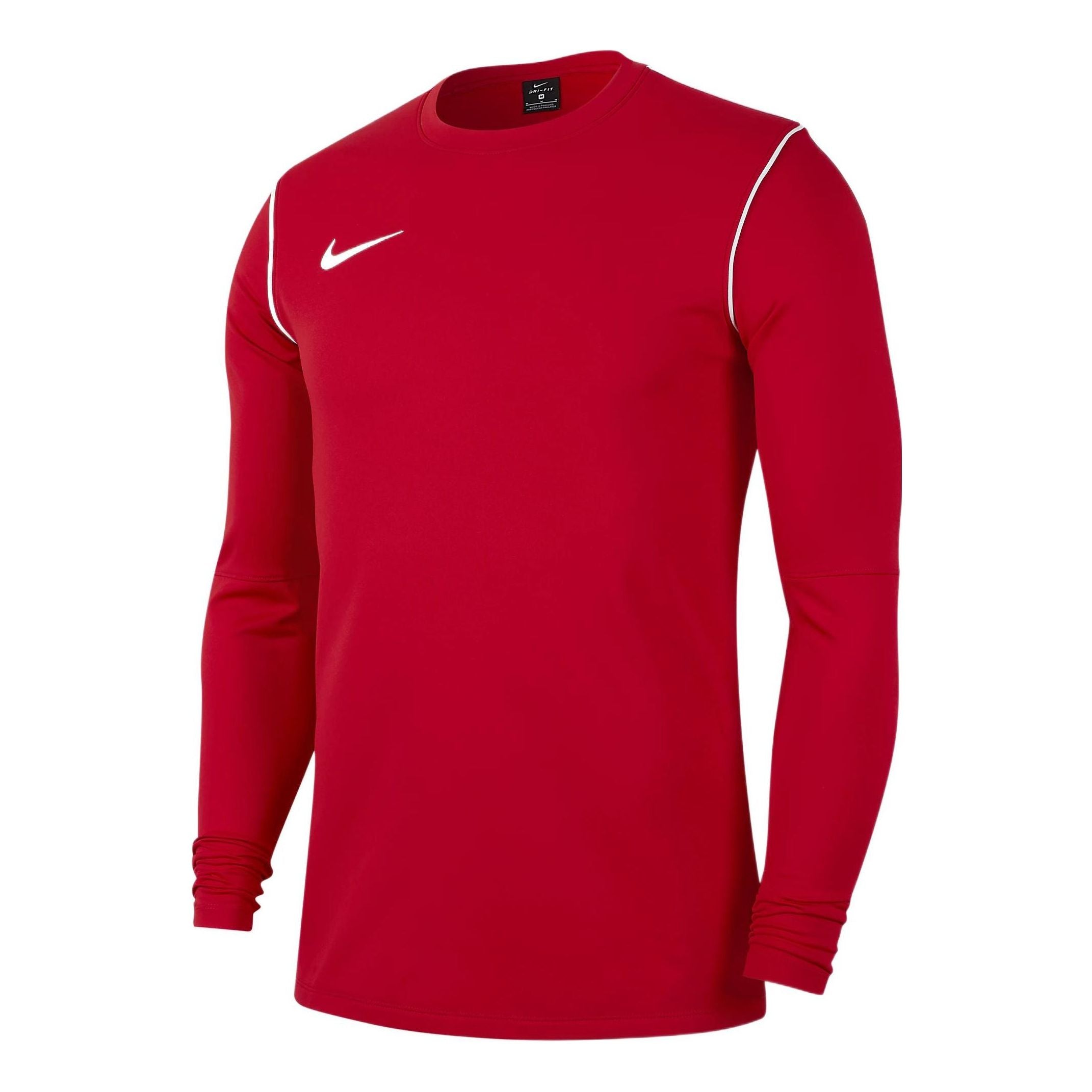 

Футболка Men's Nike Logo Embroidered Round Neck Pullover Long Sleeves Red T-Shirt BV6875-657