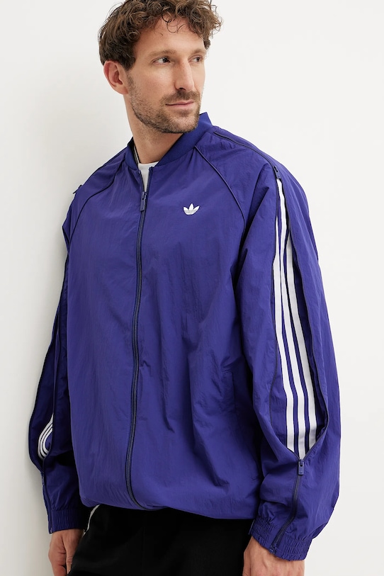 Куртка sst track top Adidas Originals, фиолетовый — фото 4