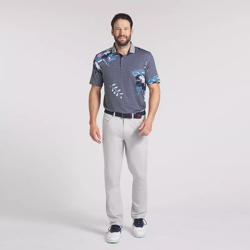 

Мужская футболка-поло для гольфа PUMA MATTR Terrance, цвет Deep Navy