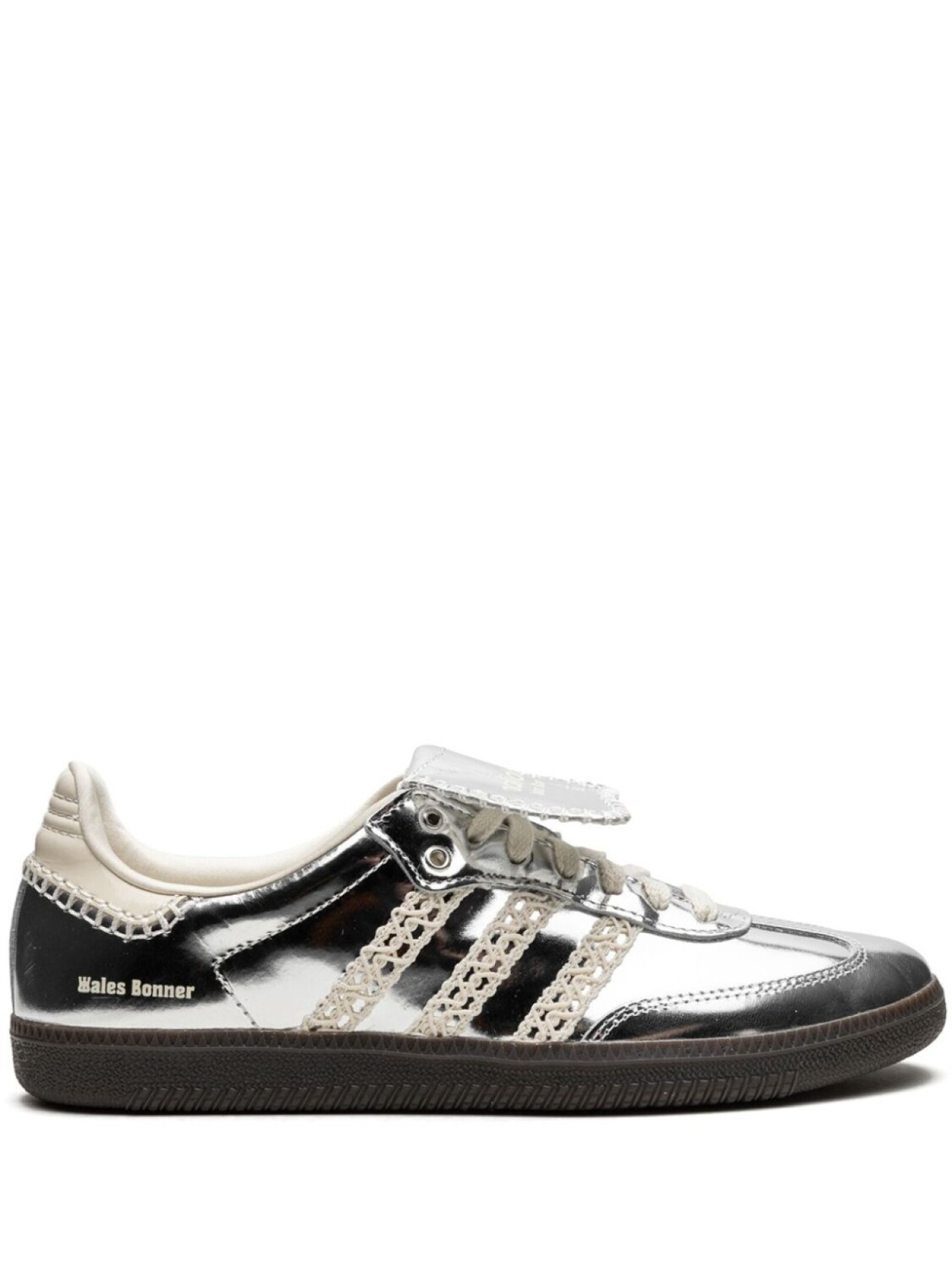 Кроссовки Adidas х Wales Bonner Samba, серебристый