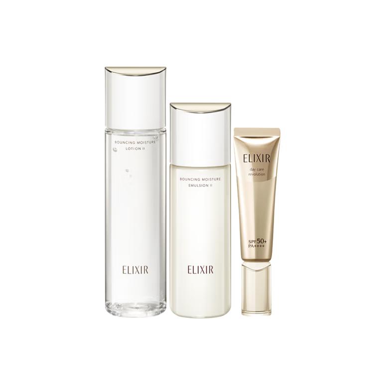 

Набор увлажняющего лосьона для кожи revitalizing hydrating lotion skincare sets освежающий и увлажняющий 170мл+130мл+35мл ELIXIR