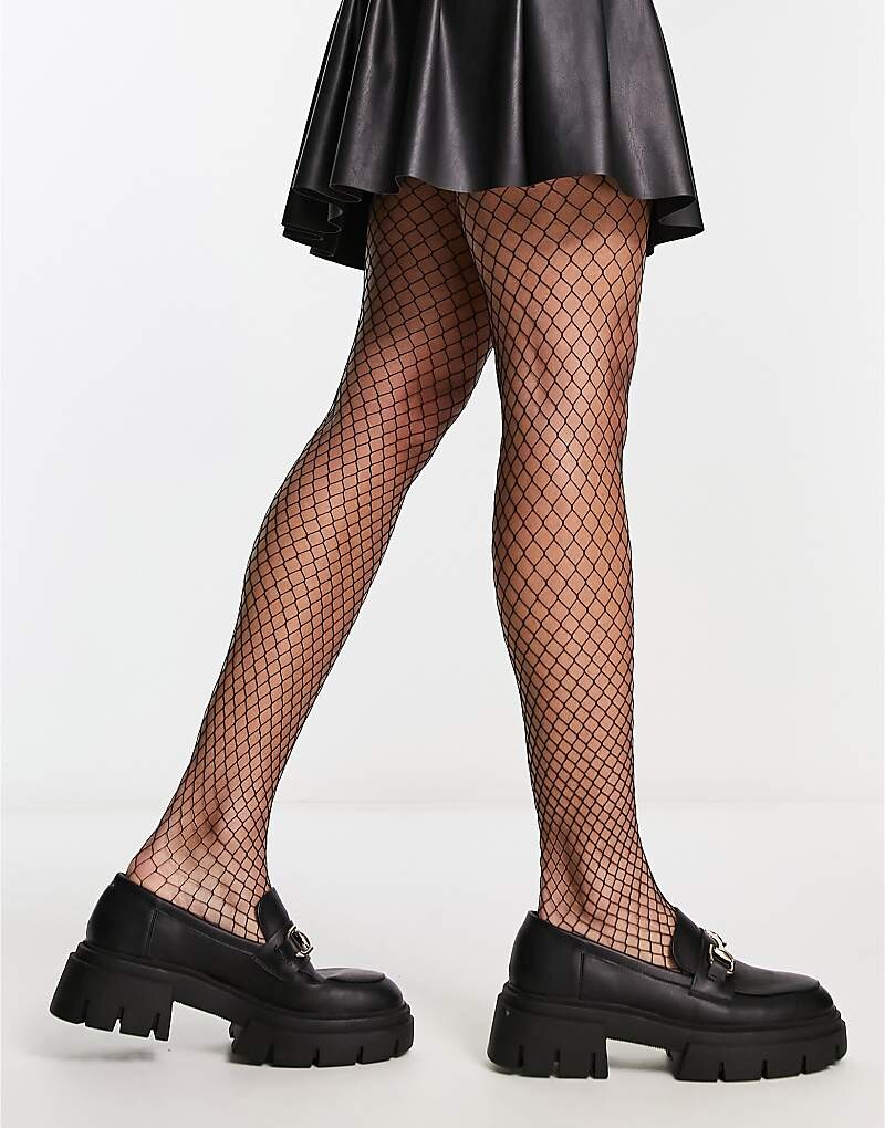 

Черные колготки в сеточку Pretty Polly