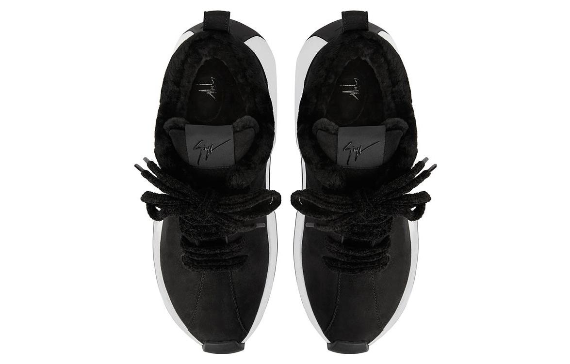 /GZ Fero Low Top Повседневные Кроссовки Мужские Черные Giuseppe Zanotti — фото 4