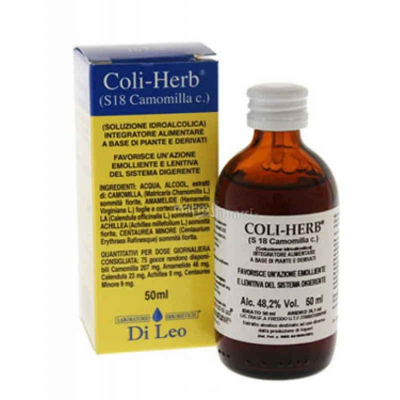

Coli-Herb Compound S18 Ромашка Laboratorio Erboristico Di Leo