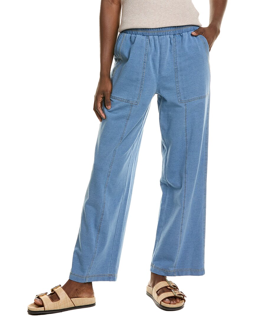 

Nanette Lepore Широкие брюки со швами Nanette Nanette Lepore, синий