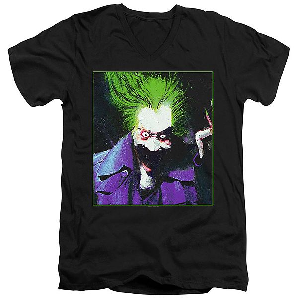 

Футболка с коротким рукавом Batman Arkham Asylum Joker Licensed Character