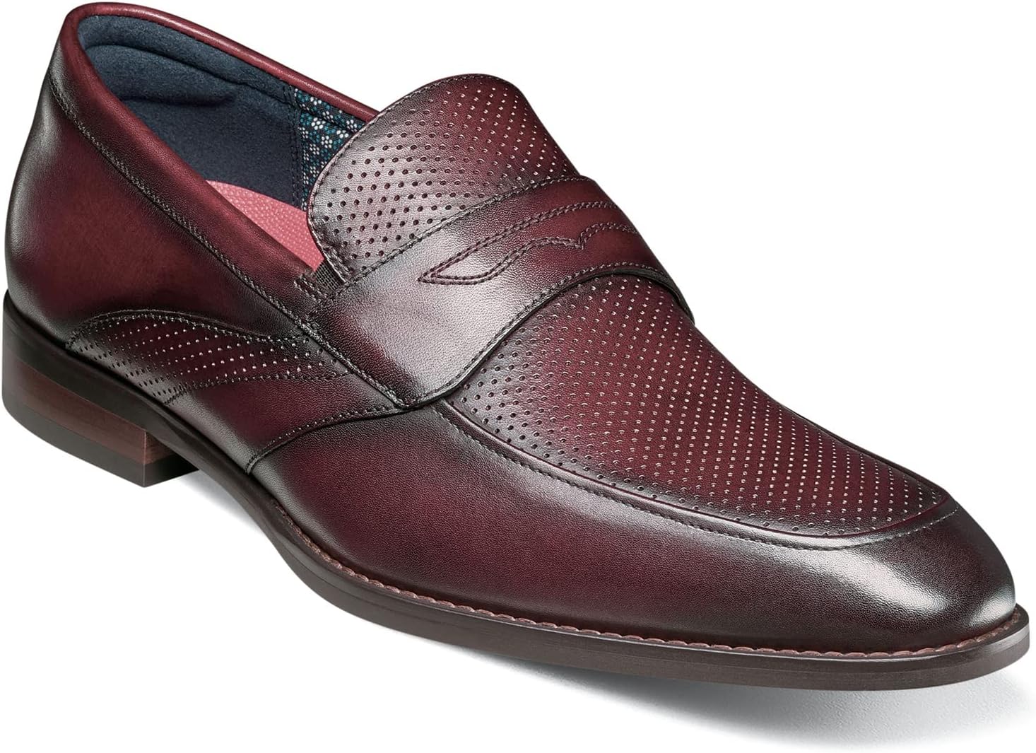 

Мужские лоферы Stacy Adams Kens Penny Slip-on, бордовый