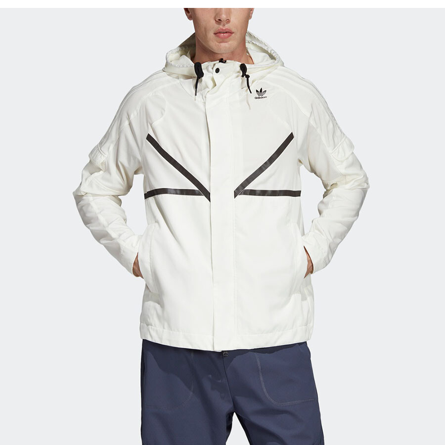 Куртка мужская Off White Adidas Originals, цвет Jade White — фото 3