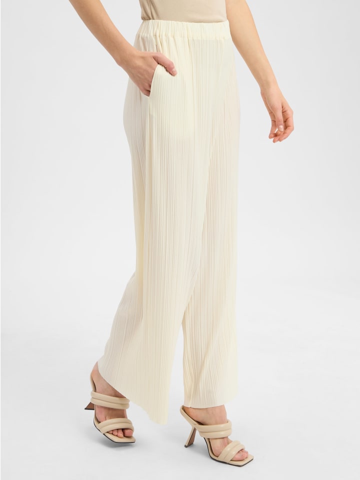 

SAMSOE & SAMSOE Брюки Uma цвета экрю