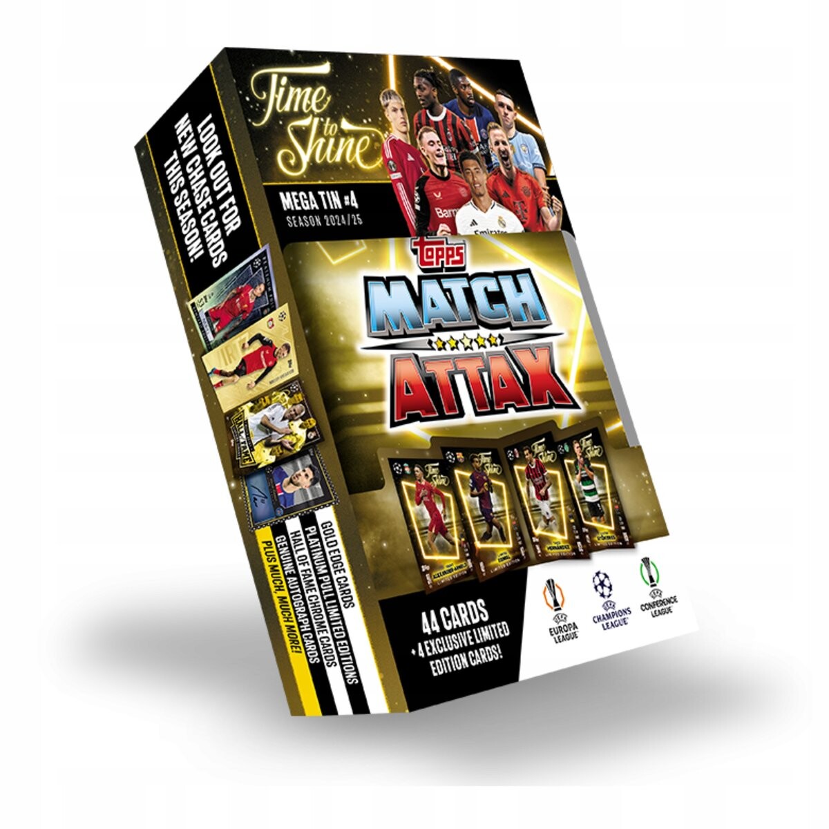

Футбольные карточки MEGA CAN Match Attax 2025 Topps