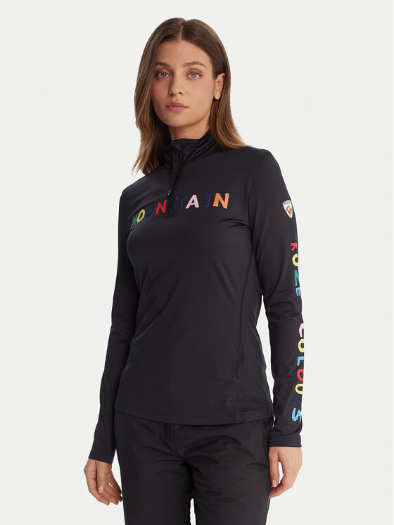 

Технический свитшот slim fit RLOWL11 Rossignol, черный