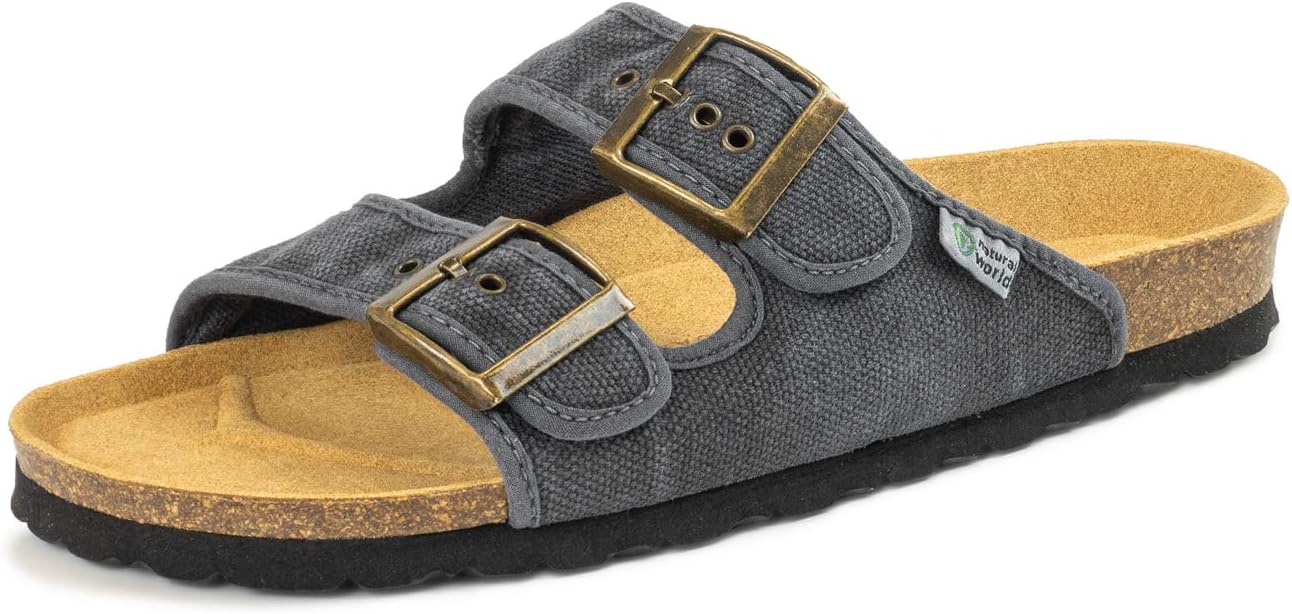 

Мужские сандалии Natural World с плоской подошвой, черный