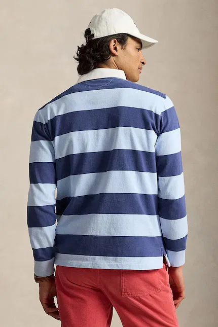 Лонгслив с длинным рукавом Polo Ralph Lauren, синий — фото 2