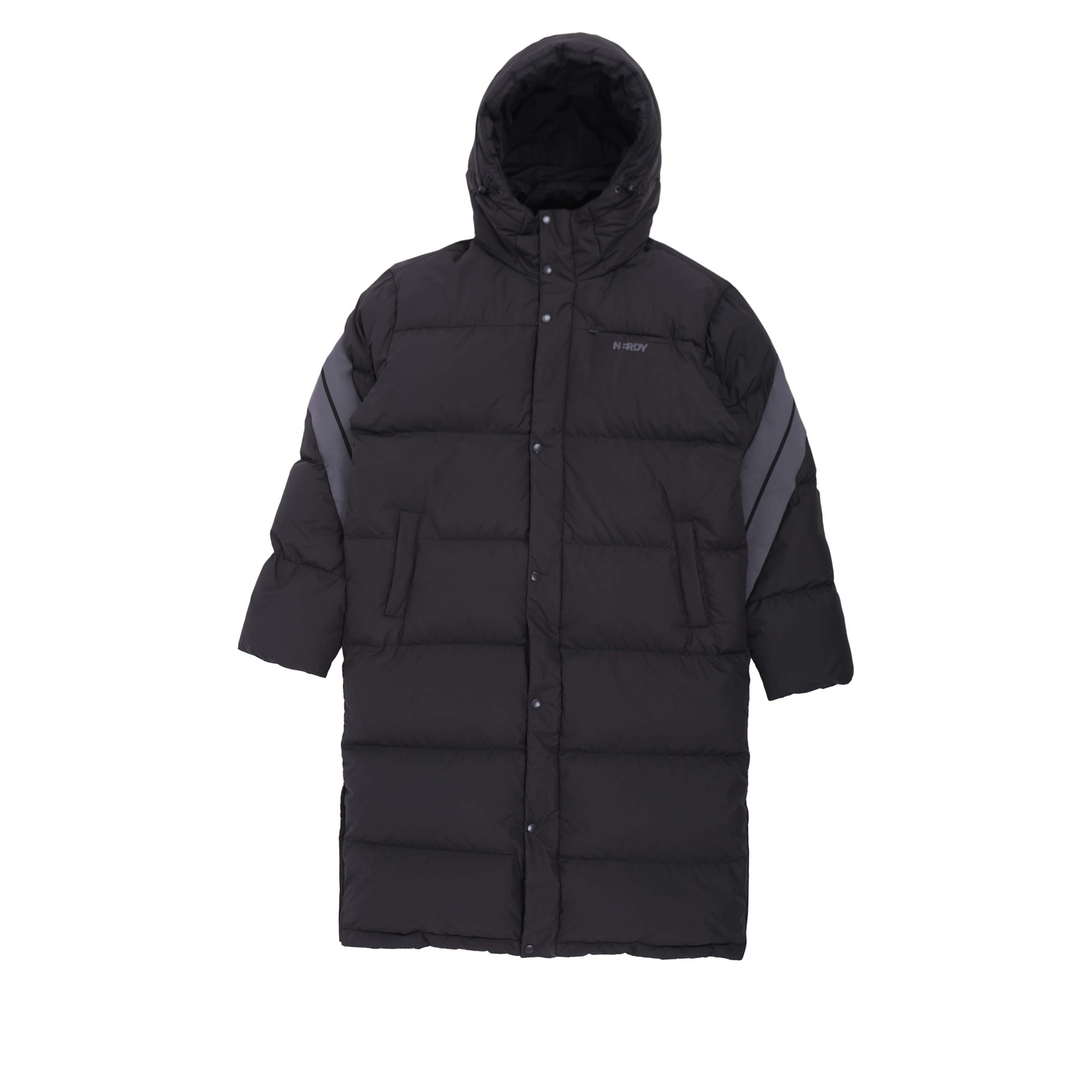 

Nerdy Пуховик унисекс черный, Black