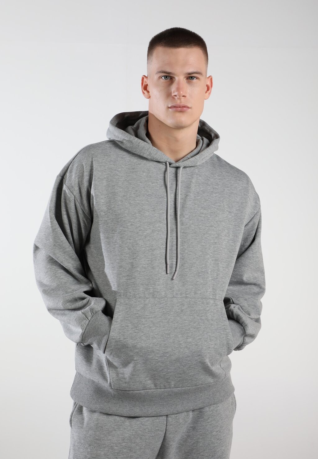 

Толстовка OVERSIZED UNISEX LOOSE FIT ELEVATE EOSELIO, цвет moon grey