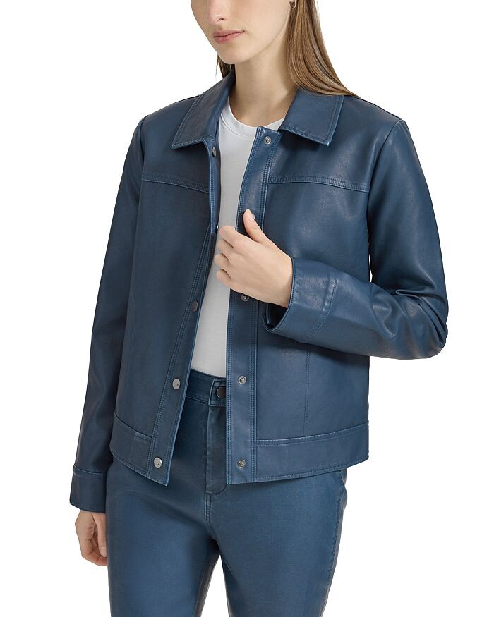 

Куртка из искусственной кожи Marc New York, синий