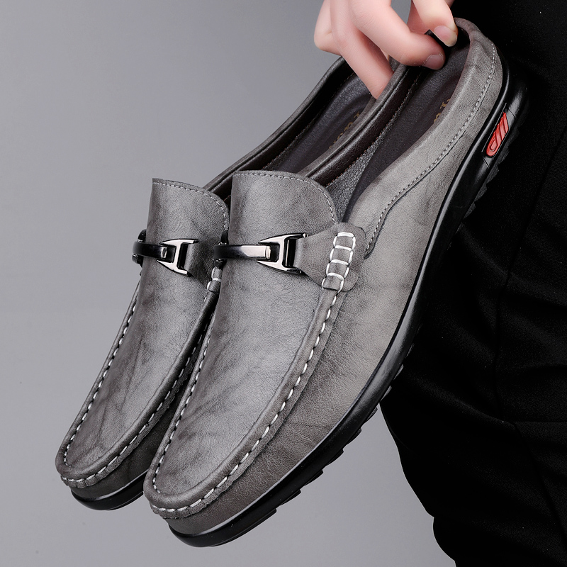 BAGE Скользостойкие износостойкие закрытые тапочки унисекс серые, цвет Gray — фото 3