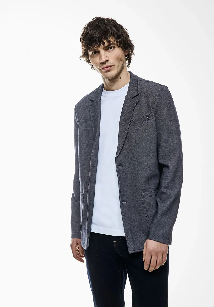 

STREET ONE МУЖСКАЯ куртка с воротником с лацканами Street One Men, синий