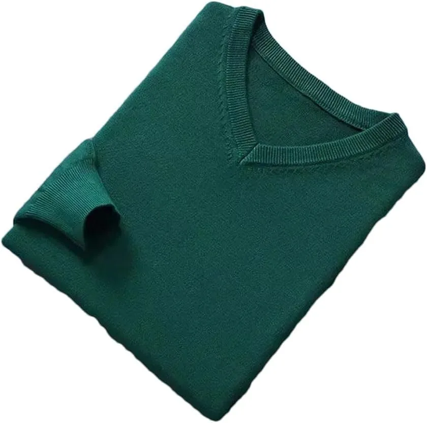 

Классический V-образный пуловер мужской