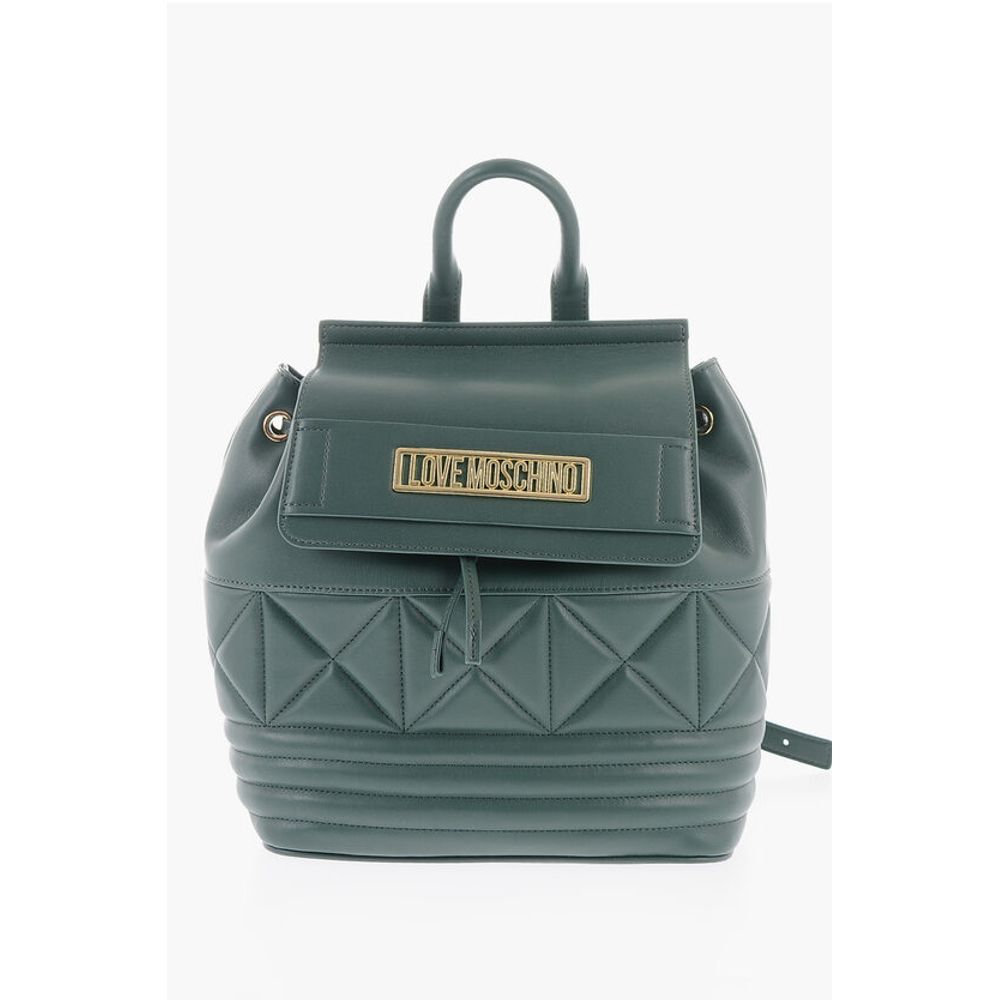 

Зеленый полиэтиленовый рюкзак Moschino, Green