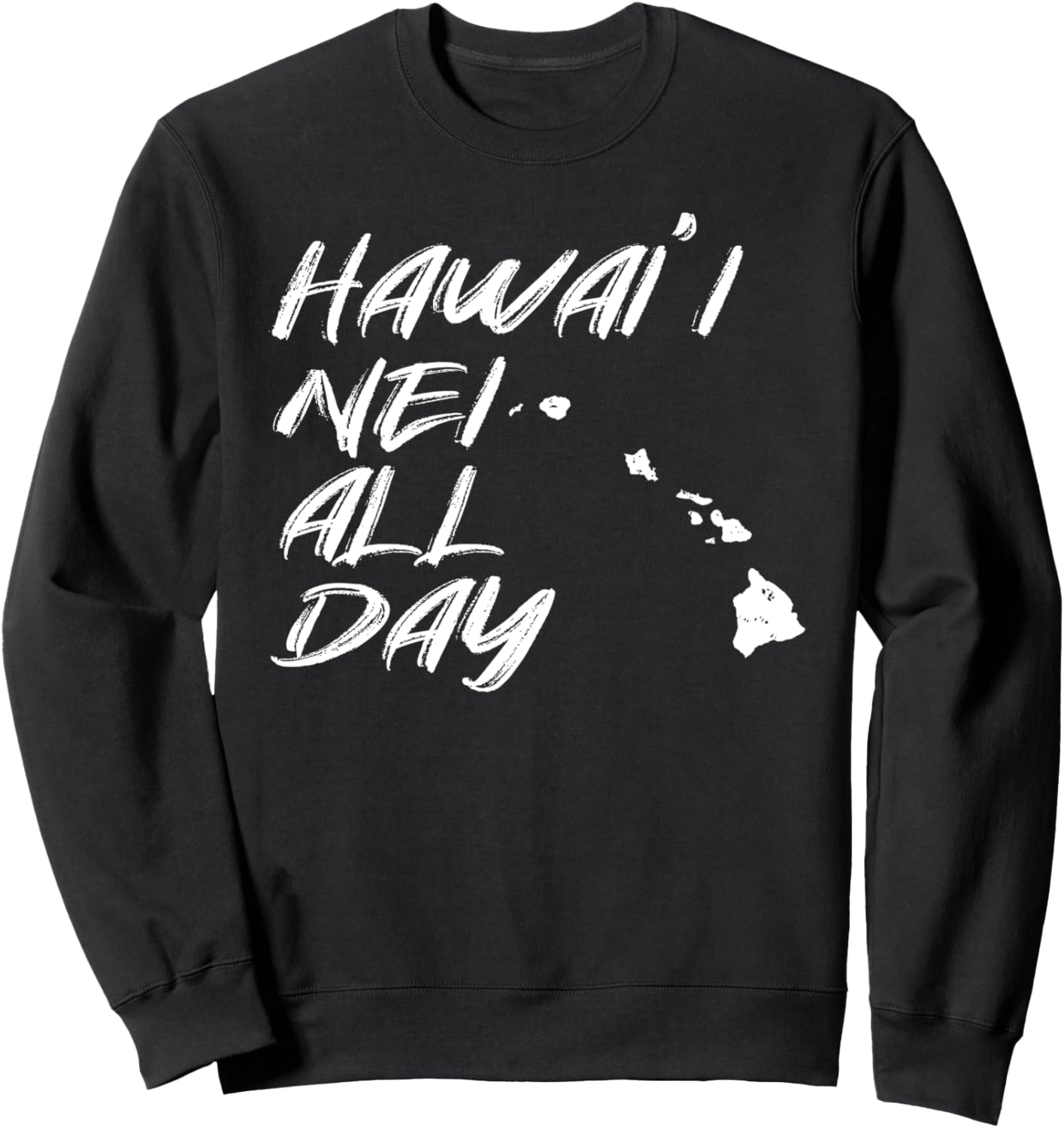 

Толстовка Hawaii Nei All Day с изображением островов Гавайи (белый цвет), черная Hawaii Has All Day, Черный, Толстовка Hawaii Nei All Day с изображением островов Гавайи (белый цвет), черная Hawaii Has All Day