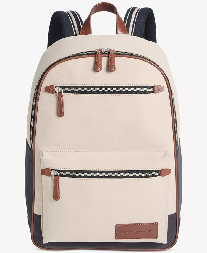 

Мужской рюкзак Casual среднего размера Tommy Hilfiger, коричневый/бежевый