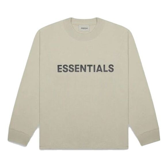 

Футболка fw20 long sleeve tee 'moss' Fear Of God Essentials, зеленый