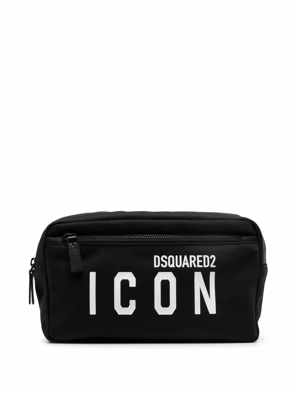 

Несессер на молнии с логотипом DSQUARED2, черный