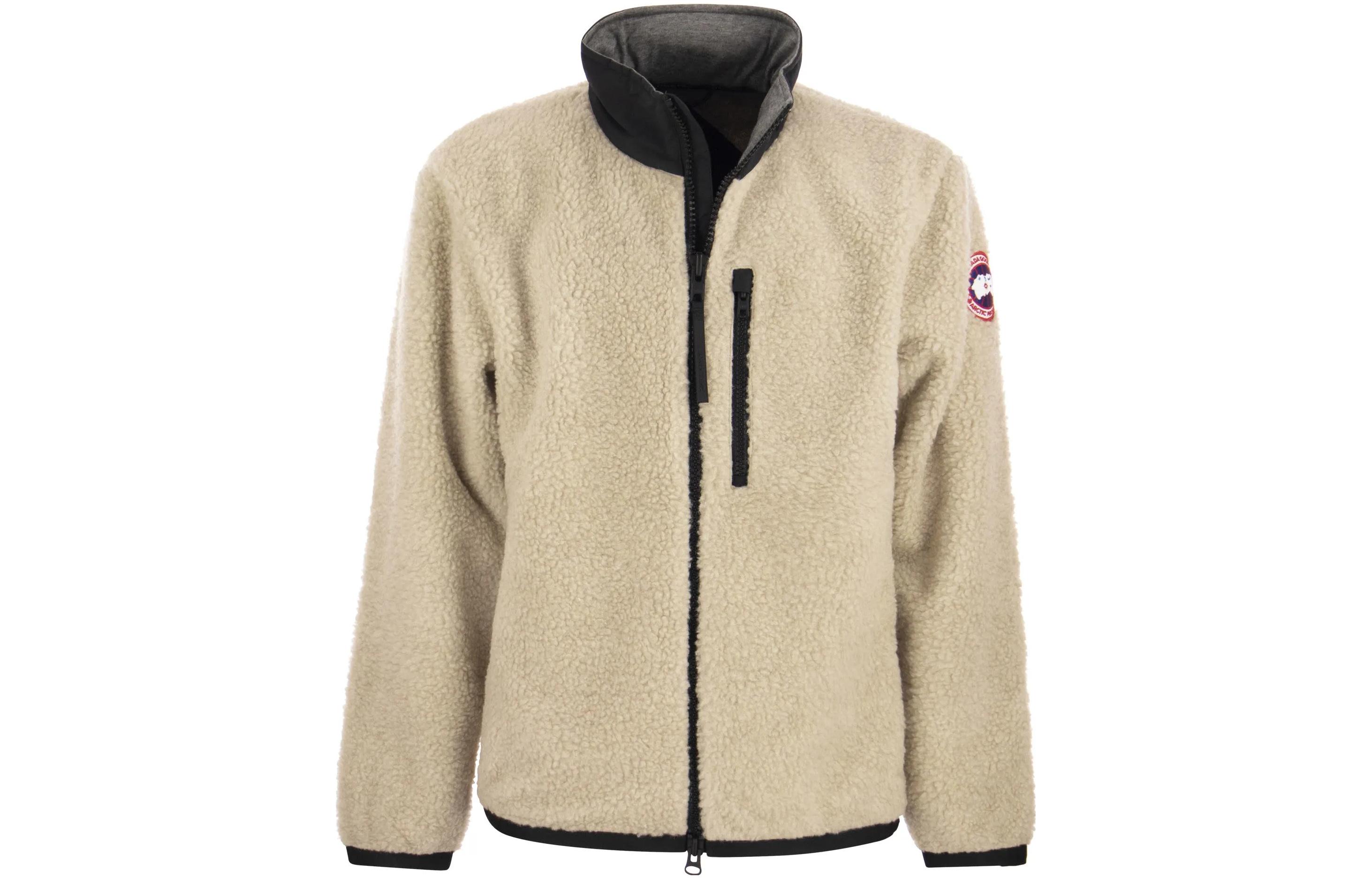 Куртка Kelowna Series мужская светло-желтая умбра Canada Goose, светло-палевая — фото 2