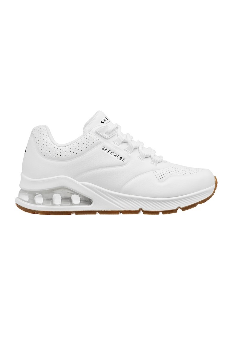 

Кроссовки Uno 2-Air Round со скошенной кромкой из экокожи Skechers, белый