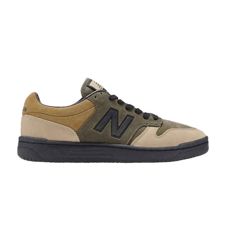 

Кроссовки New Balance Numeric 480 Olive Tan, зеленый