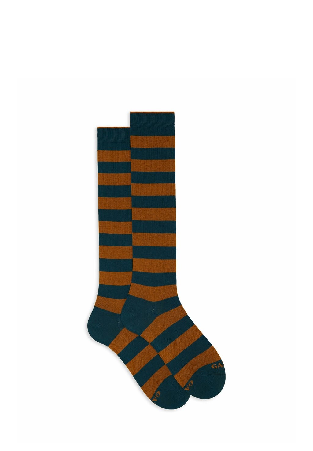

Носки выше колена WITH TWO TONE STRIPES Gallo, зеленый