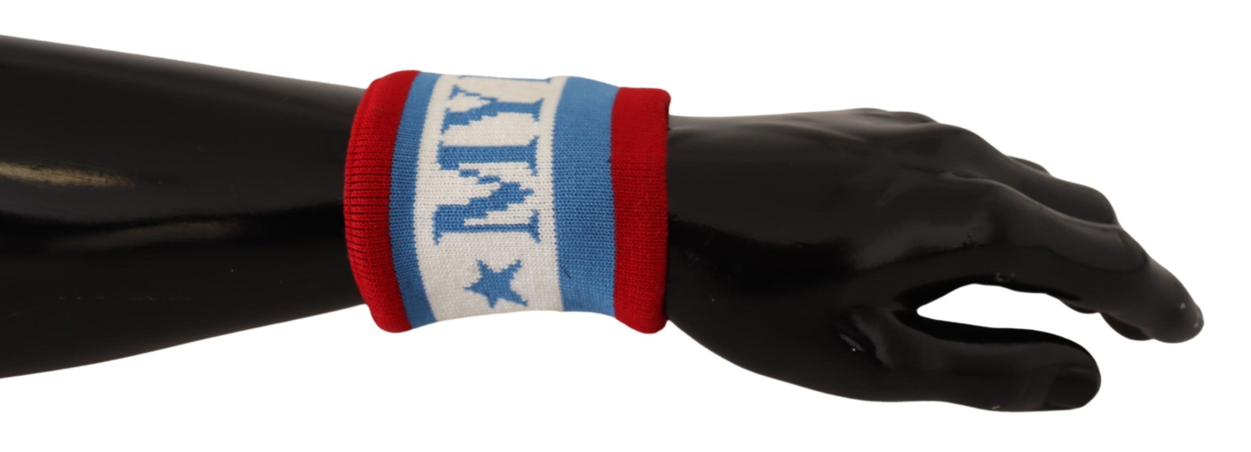 

Разноцветный кашемировый браслет King Of My Life Dolce & Gabbana, мультиколор