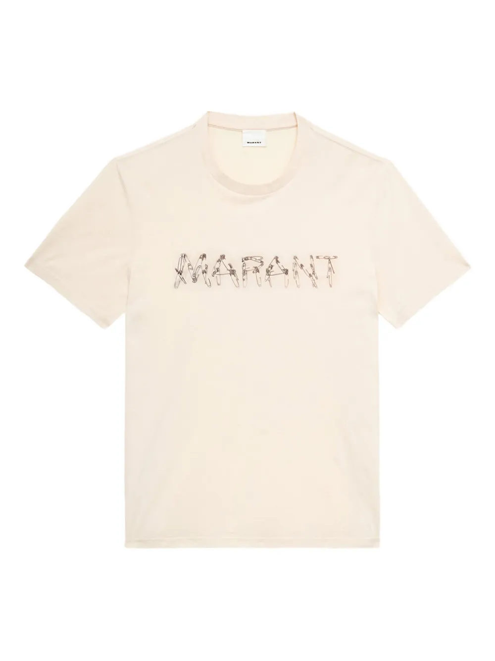 

Футболка с логотипом MARANT, нейтральный