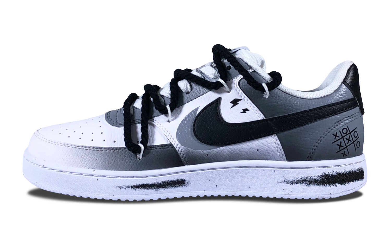 

Мужские кроссовки для скейтбординга Nike Court Vision 1, Light Gray