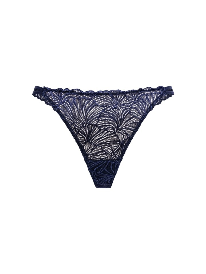 

Трусы Erlich Textil String FLUID LACE, цвет mitternachtblau