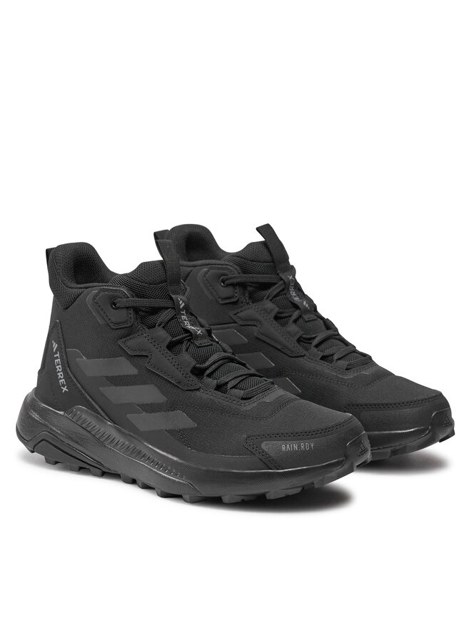 Треккинговые кроссовки Terrex Anylander Mid Rain.Rdy ID3473 Adidas, черный — фото 2