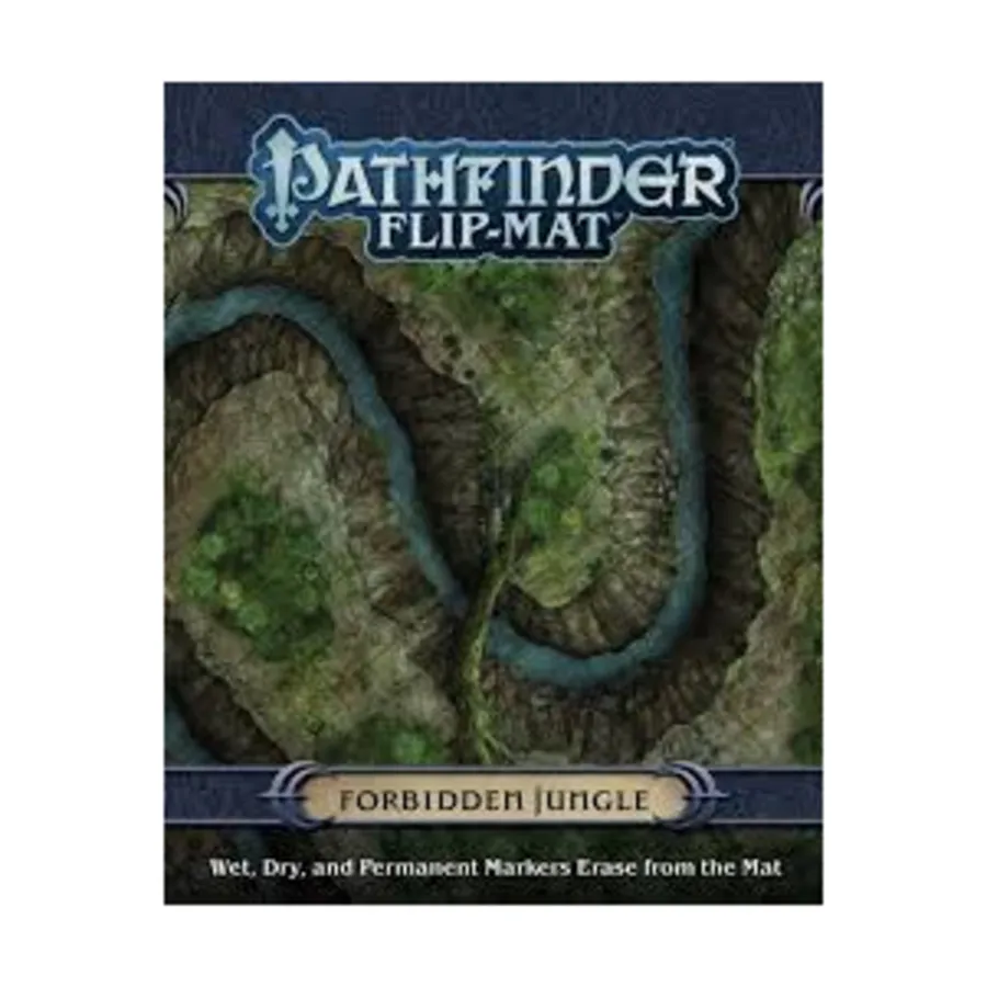 

Флип-мат - Запретные джунгли, GameMastery - Flip-Mats - Countryside & Wilderness Locales