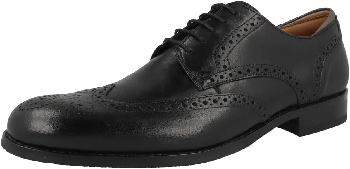 Туфли Clarks Craft Arlo Limit Men's Brogue, Black Leather 26171452 — фото 4