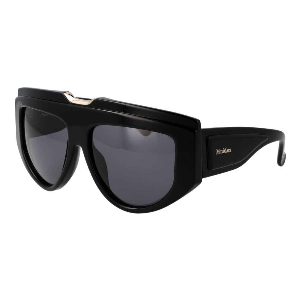 

Черные женские солнцезащитные очки Max Mara, Black