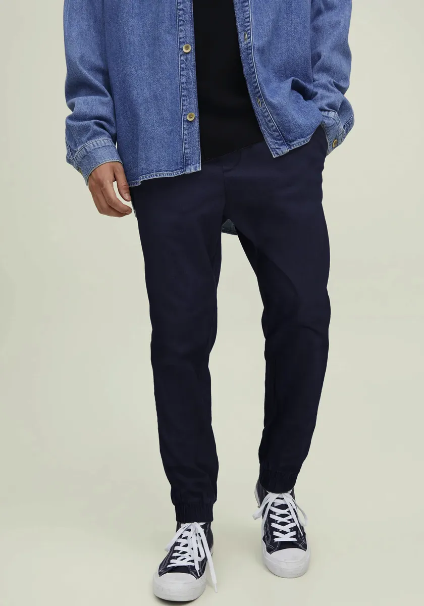 

Брюки без застежки Jack & Jones "JPSTGORDON JJDAVE", синий