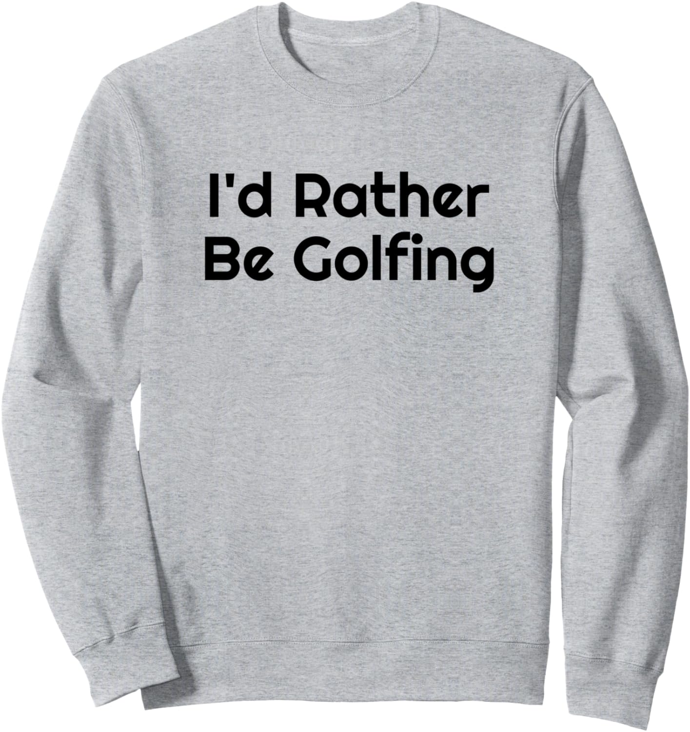 

Гольф. Лучше быть гольфистом. Милая и забавная толстовка с приколом для фанатов гольфа Four1Nine Golfers Official, серый