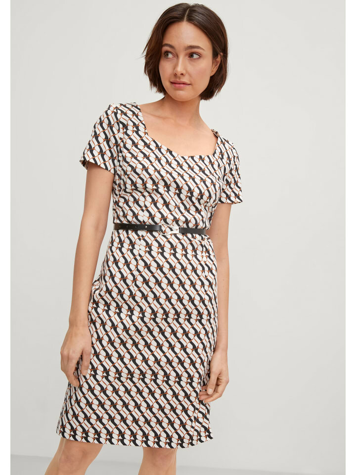 

Короткое платье comma Einteiler Kleid kurz, белый