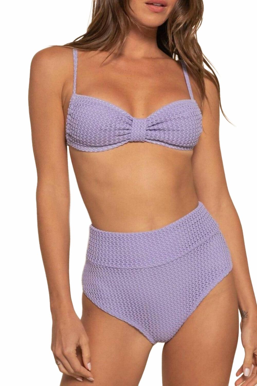 

Плавки бикини с высокой талией Added Coverage, связанные крючком лавандового цвета Montce, Lavender Crochet, Фиолетовый, Плавки бикини с высокой талией Added Coverage, связанные крючком лавандового цвета Montce, Lavender Crochet