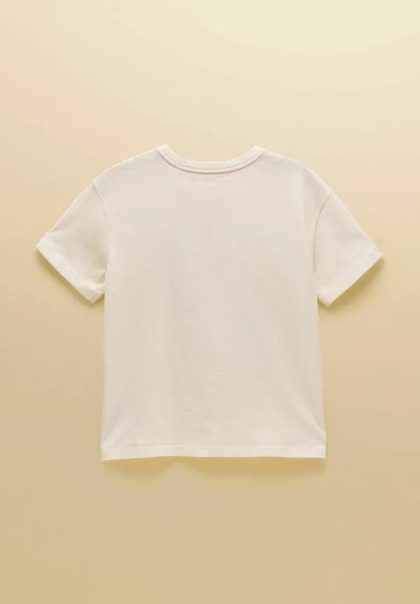 Футболка с коротким рукавом и графическим принтом от fundays Joules, Cream — фото 3